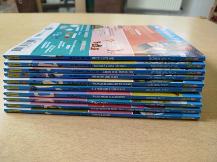 lot de 10 "J'aime lire max" 2021 - photo numéro 3