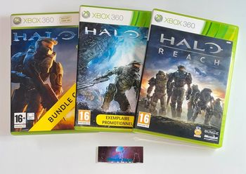 Lot 3 Jeux Halo 3/4/Reach - Xbox 360 Complet Promo PAL Microsoft
