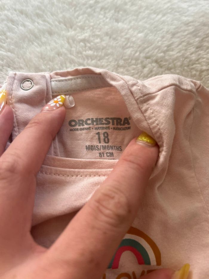 T-shirt ~ orchestra ~ 18 mois - photo numéro 2