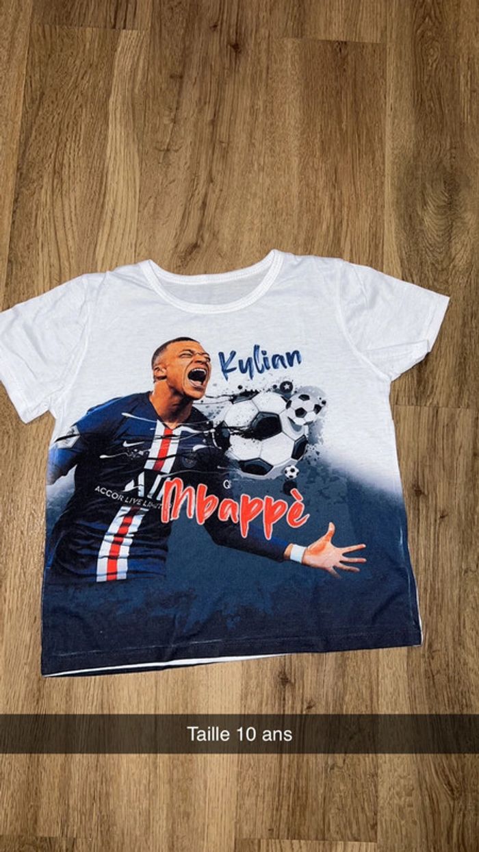 T shirt Kylian Mbappé