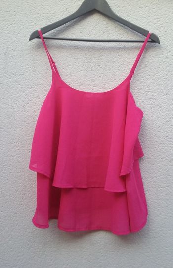 haut rose à bretelles réglables