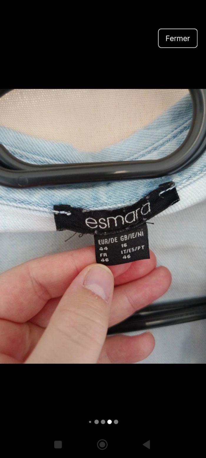 Rube chemise esmara taille 42 - photo numéro 8