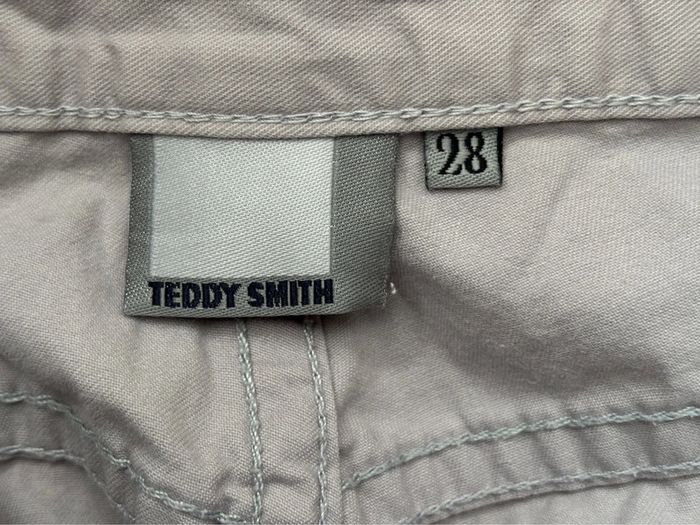 Pantacourt Teddy Smith gris clair - photo numéro 4