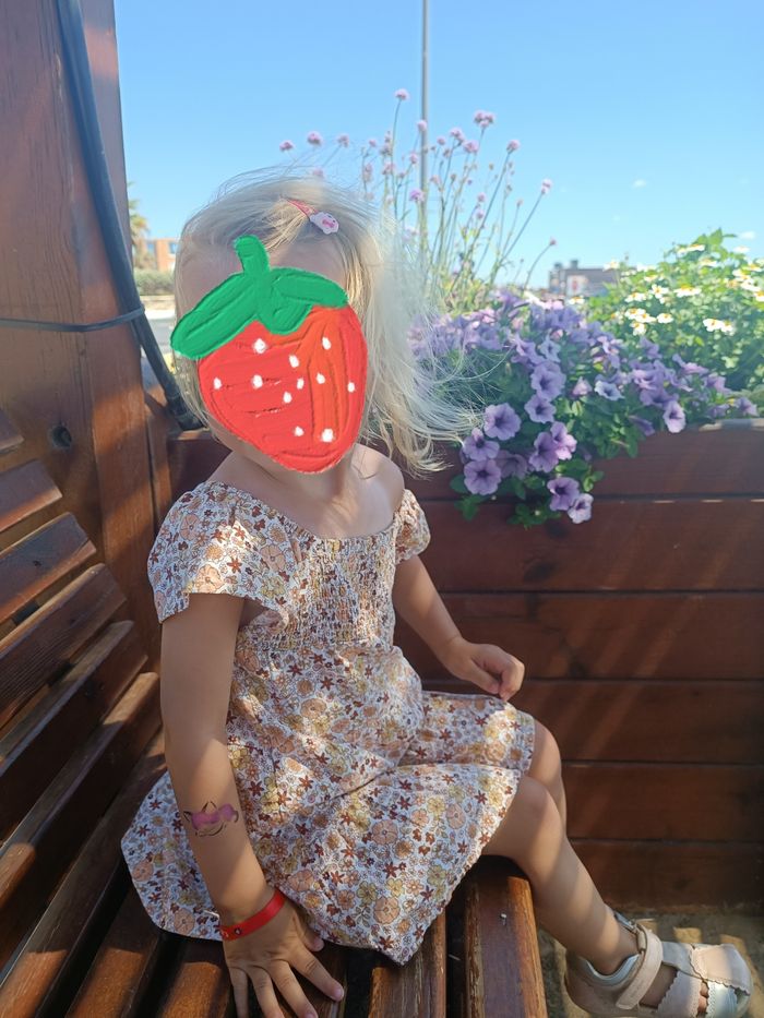 Robe Vertbaudet fleurie taille 3 ans