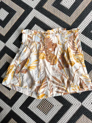 Short imprimé tropical Last Queen – Taille S – Neuf avec étiquette