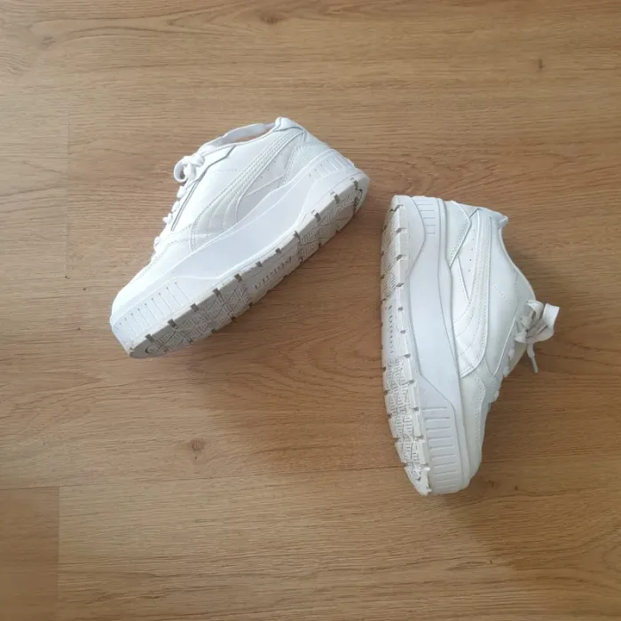 💜 Baskets femme Karmen II Blanc Puma pointure 38 #emyfleury_pointure38femme - photo numéro 10