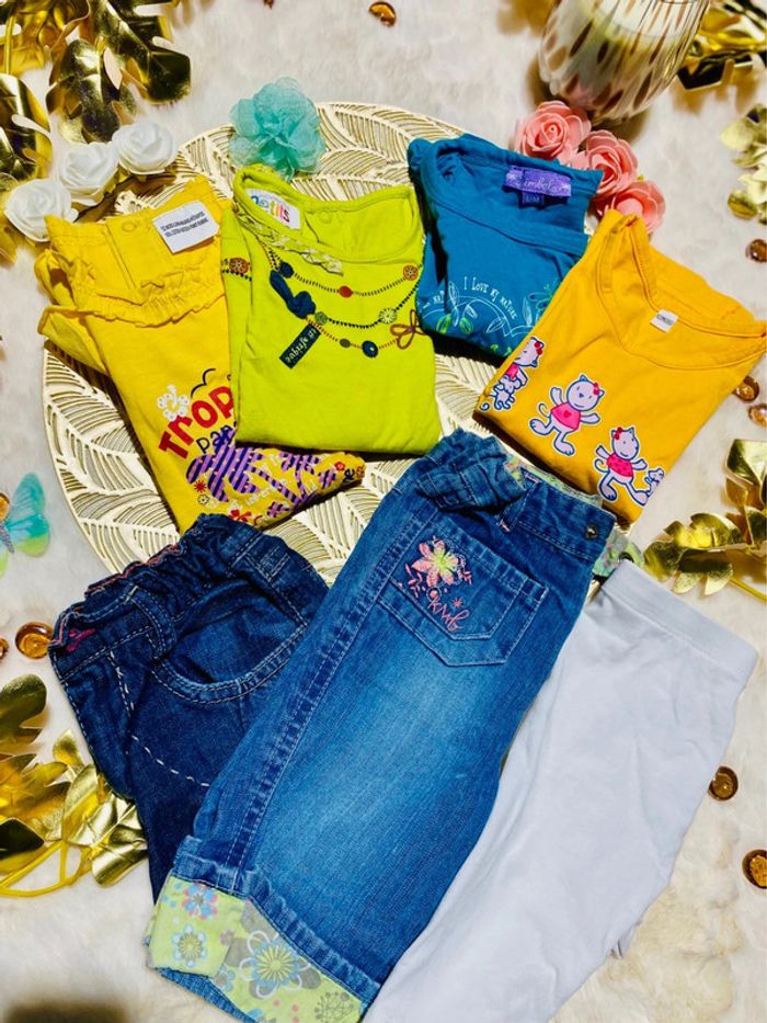 👗Lot vêtements fille 12 mois – TBE, plusieurs marques 👗