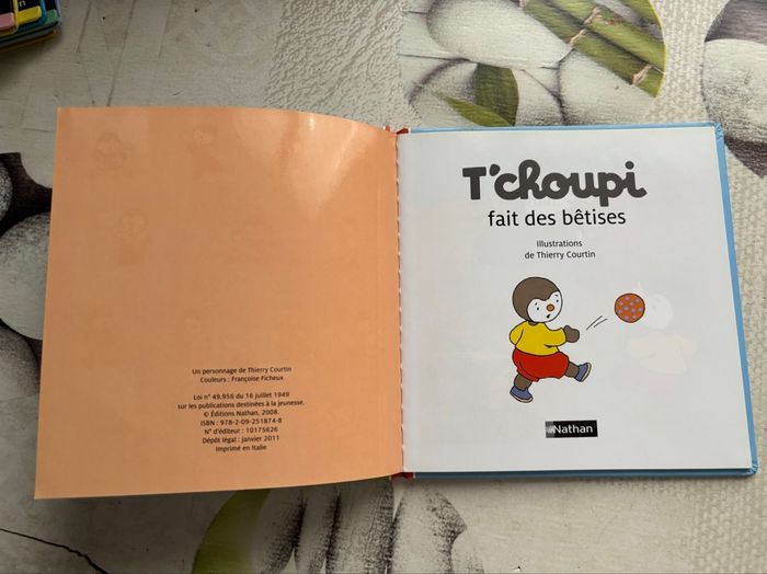Livre T’choupi N*41 - photo numéro 2