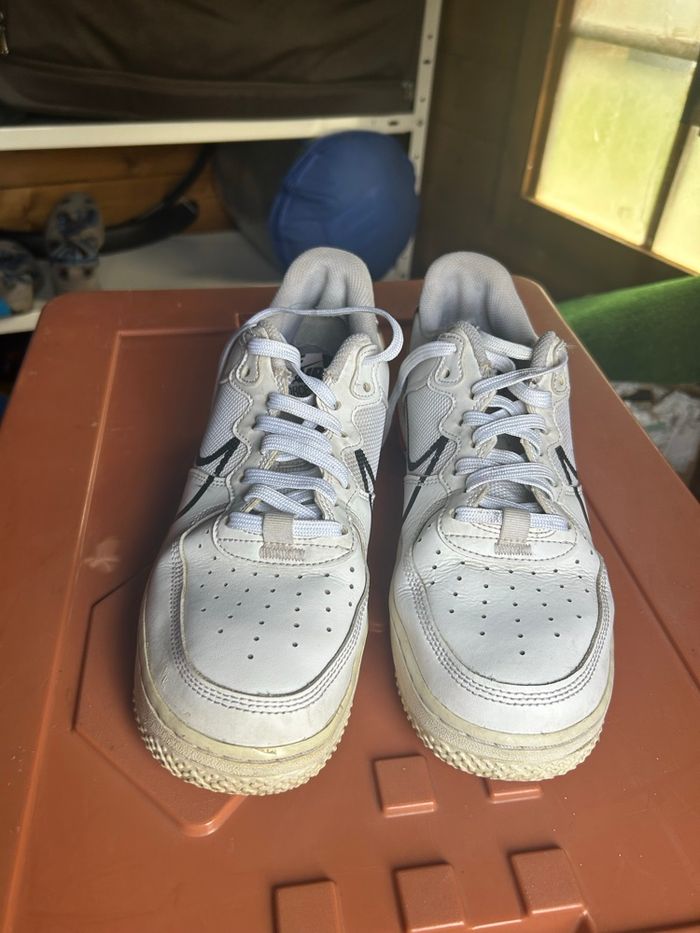 Basket Nike Air Force 1 Low React White / Red – Taille 42 - photo numéro 2