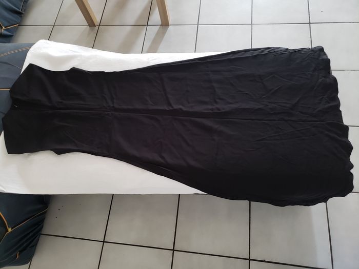 Robe longue noire sans manches - photo numéro 3