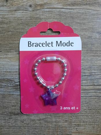 Bracelet Mode - Étoile violet