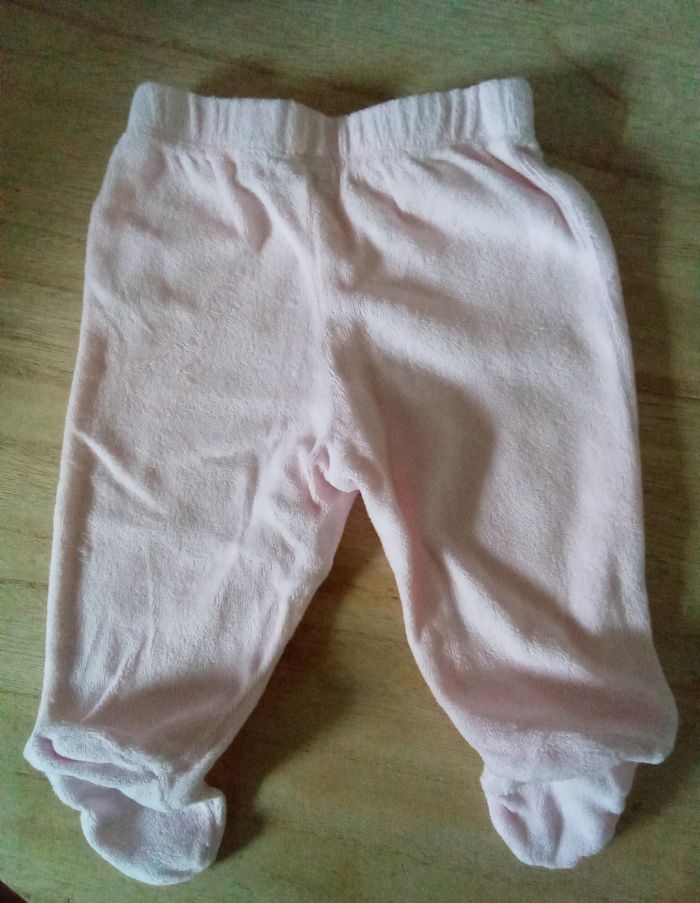 Babygro 2 pièces en velours Kiabi 3 mois - photo numéro 10