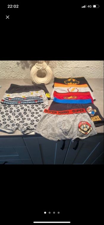 Lot de boxers