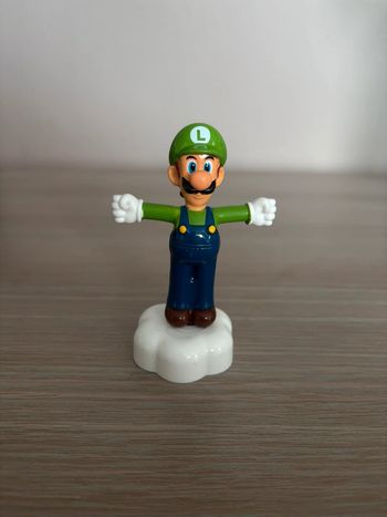 figurine super mario - luigi sur son nuage rotatif - happy meal - mcdo 2016