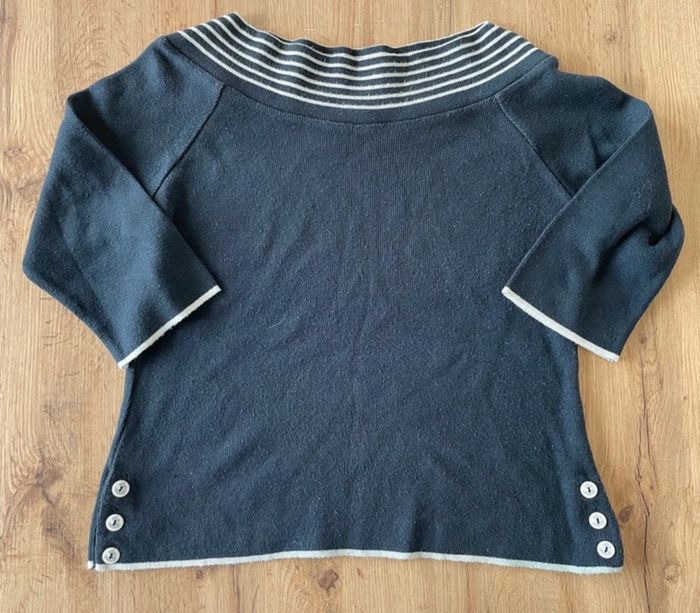 Pull col semi-bateau T3
