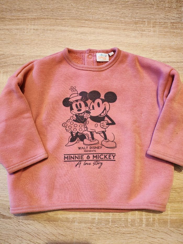 Sweat Disney Baby – 18 mois, doublé polaire