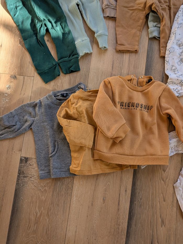 Lot vêtement garçon automne hiver 9 mois - photo numéro 3