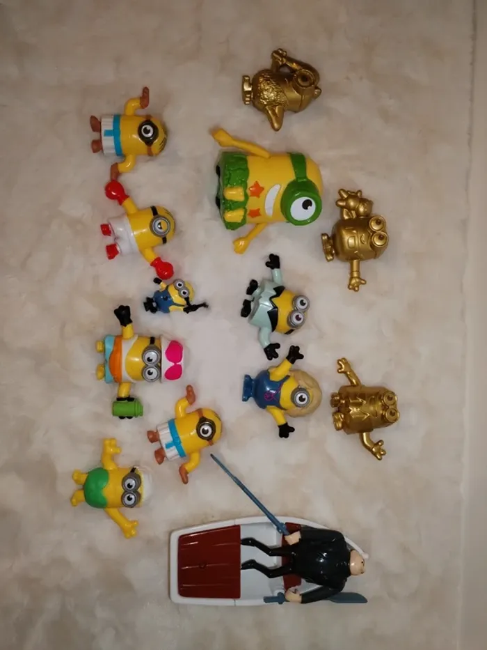 Lot figurines Les Minions x13 - photo numéro 5