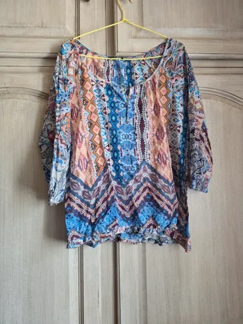 Blouse colorée breal taille 42