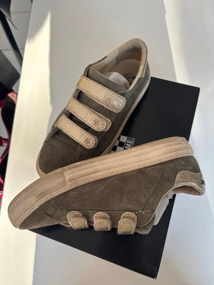 No name kaki et doré taille 38 - photo numéro 2
