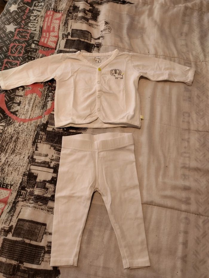 Pyjama fin 2 pièces