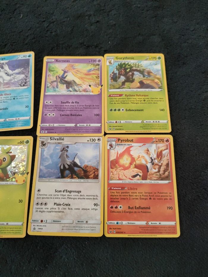 Lot 14 cartes brillantes pokémon - photo numéro 2