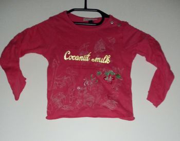 Tee shirt fille ikks taille 6 mois