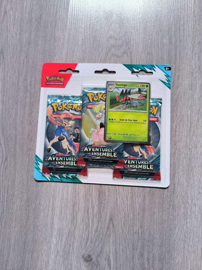 Tripack pokémon aventure ensemble