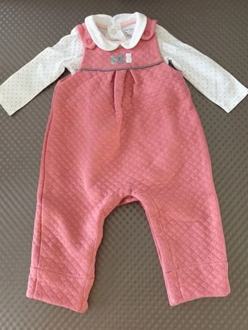 Ensemble body et salopette 3 mois