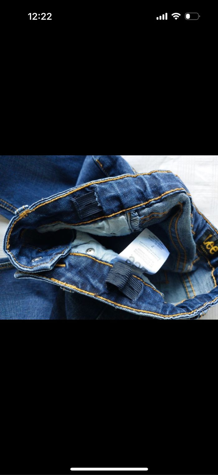 Jeans Lee Straight Fit taille 7 ans - photo numéro 3