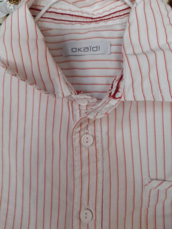 Chemise à manches courtes garçon 8 ans - photo numéro 4