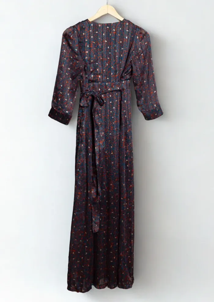 Robe longue fluide imprimée – Opullence Paris Taille M - photo numéro 4