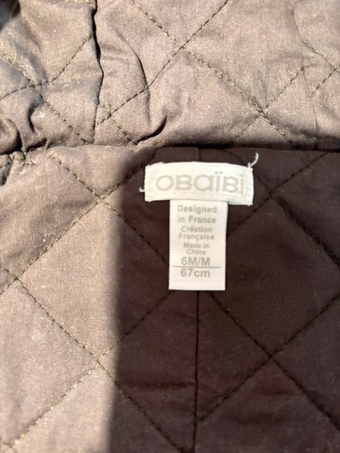 🌸Manteau fille 6 mois OBAÏBI 🌸 - photo numéro 4