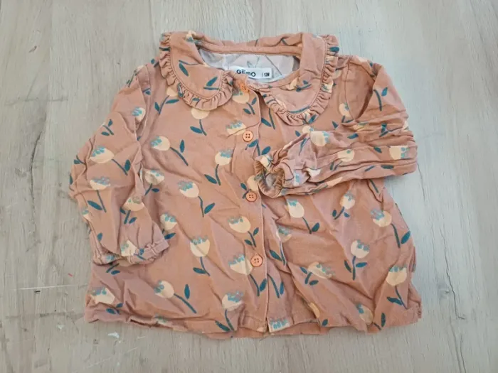 Blouse gémo tulipes