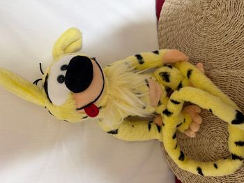 Peluche Marsupilami NOUNOURS MARSU2002 jaune tâches noir