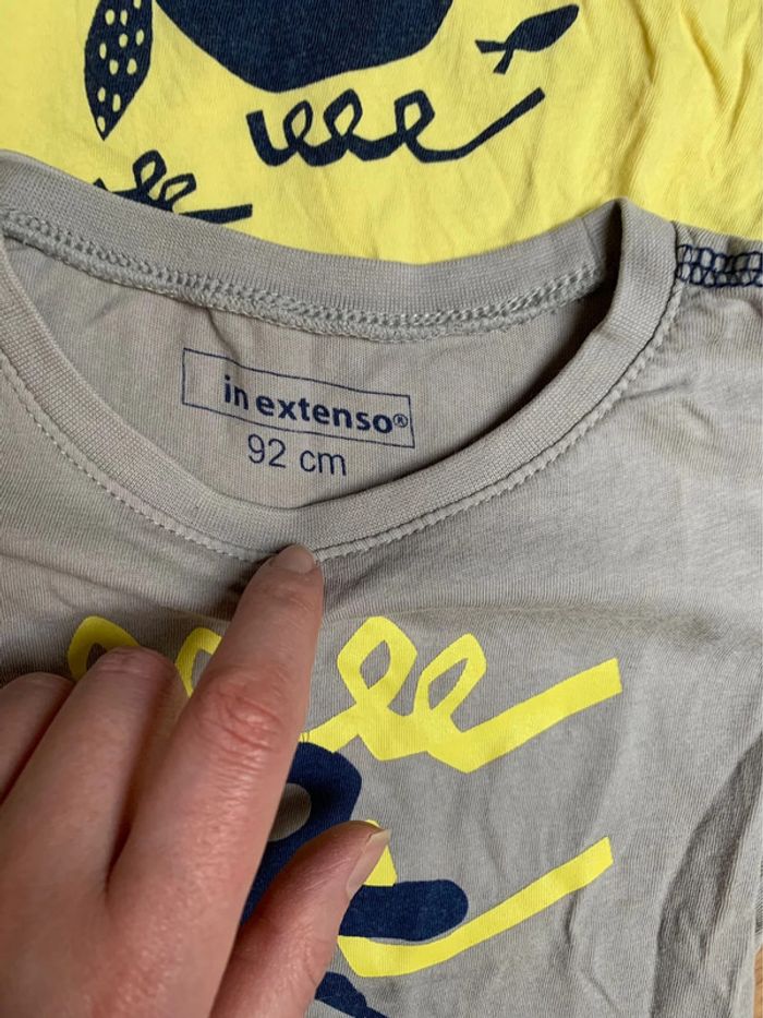 Lot de 2 tee shirt 2 ans - photo numéro 3