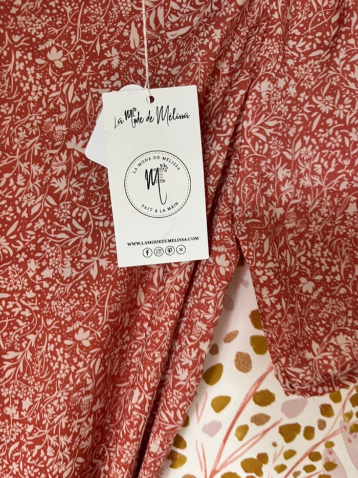 Robe cache cœur fleurie bohème - photo numéro 5