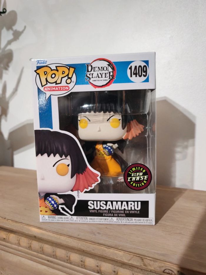 Figurine funko pop susamaru glow chase 1409 - photo numéro 2