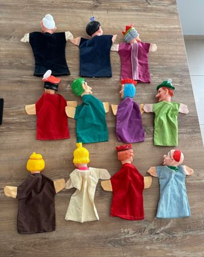 Lot Marionnettes Vintages MBI Ludo Malice - photo numéro 2