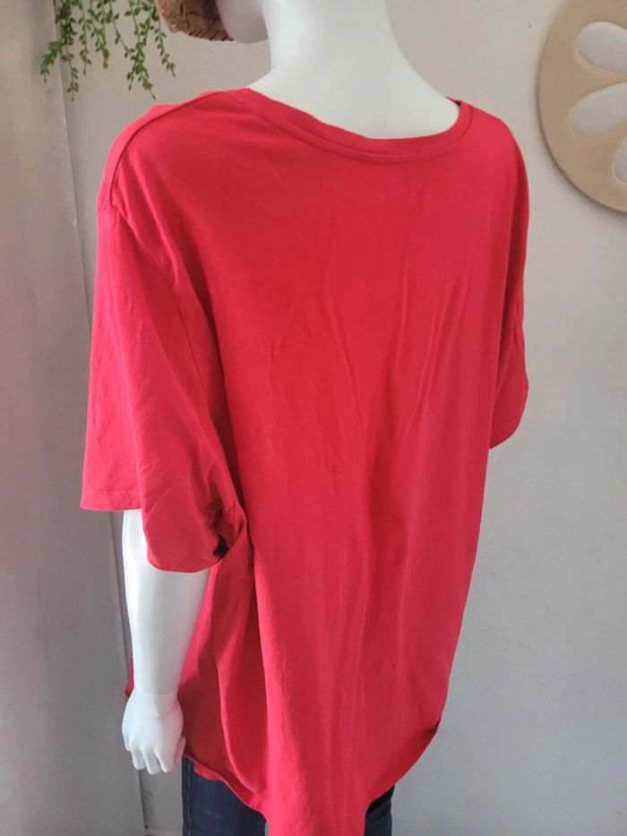 T shirt rouge grande taille - photo numéro 6