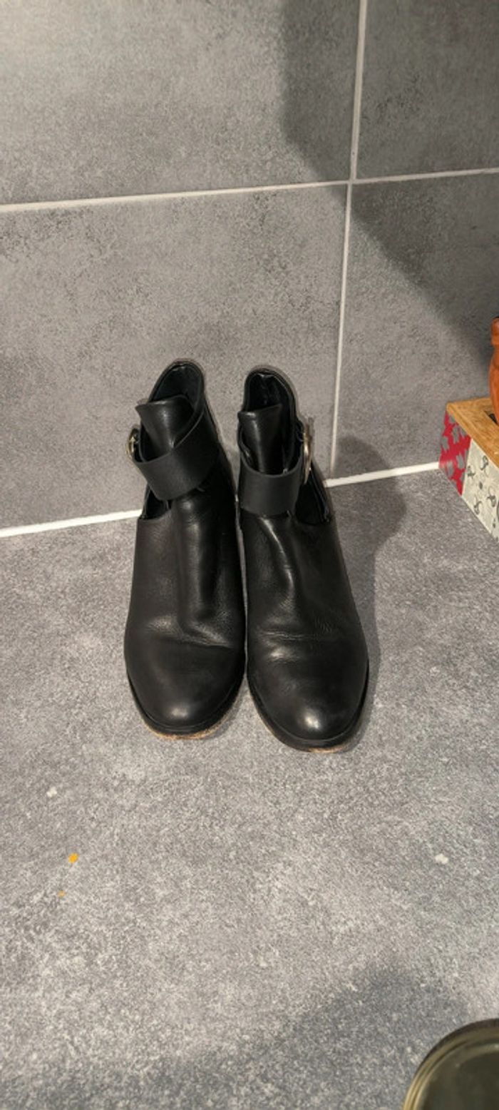 bottines maje très bon état 37 - photo numéro 6