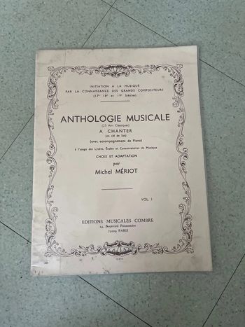 Anthologie musicale
