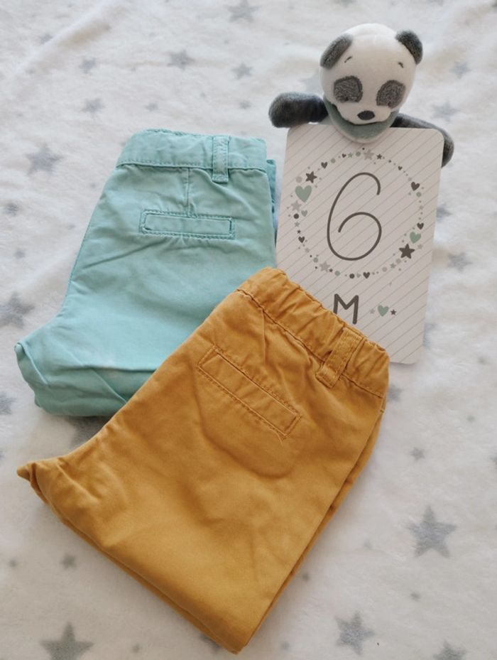 Duo de pantalons fins