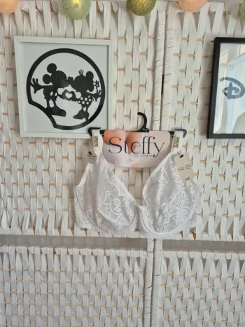 💕Jolie soutien-gorge avec armatures femme T95E steffy 💕