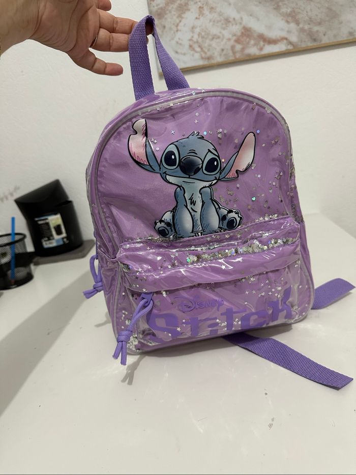 Sac à dos maternelle stitch - photo numéro 4