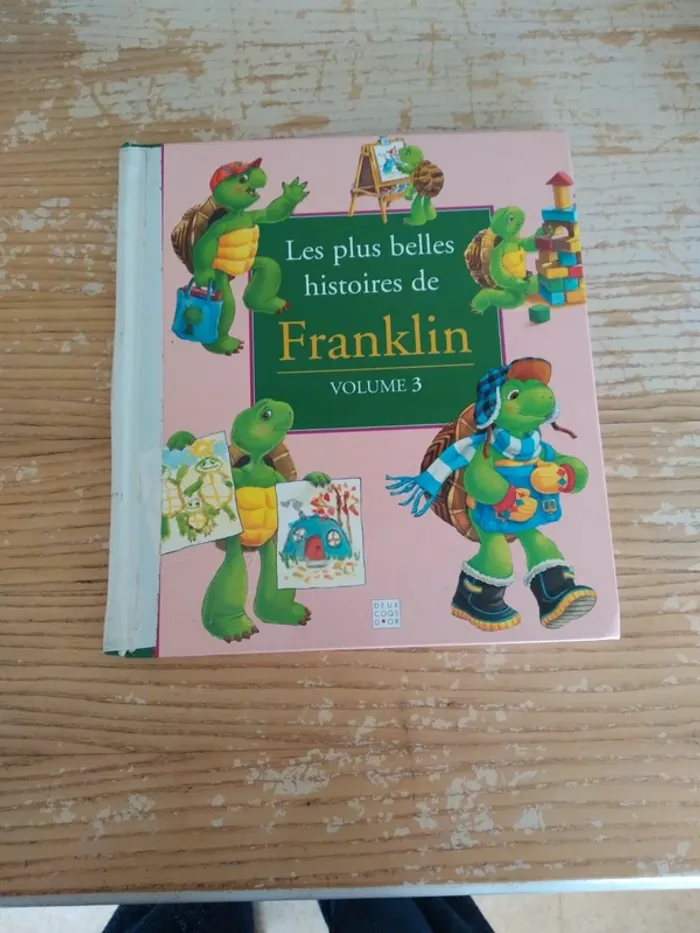 Lot 2 livres les plus belles histoires de Franklin - photo numéro 3