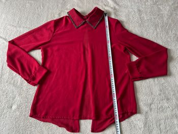 Chemise rouge avec strass – taille M
