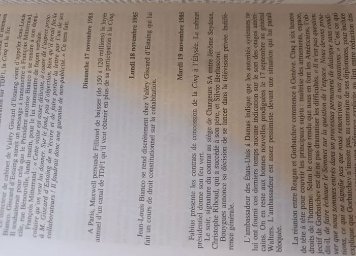 Livre Jacques Attali Verbatim 1981-1986 Fayard - photo numéro 4