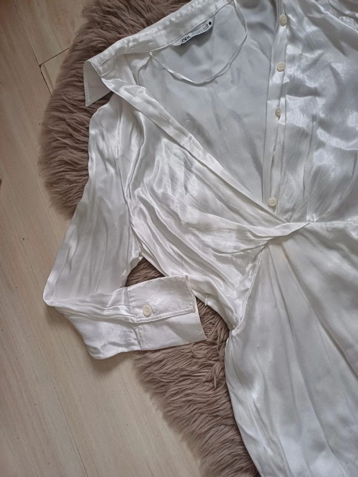 Robe satiné Zara - photo numéro 2