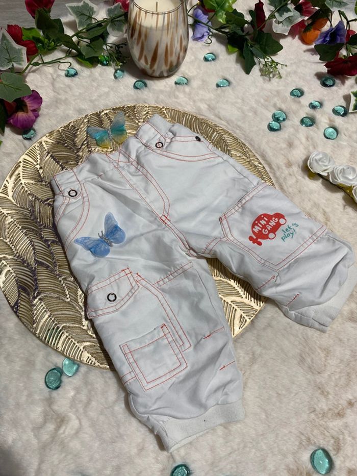 🩶 Lot 2 pantalons amples baggy bébé 6 mois – Très bon état !🩶 - photo numéro 5